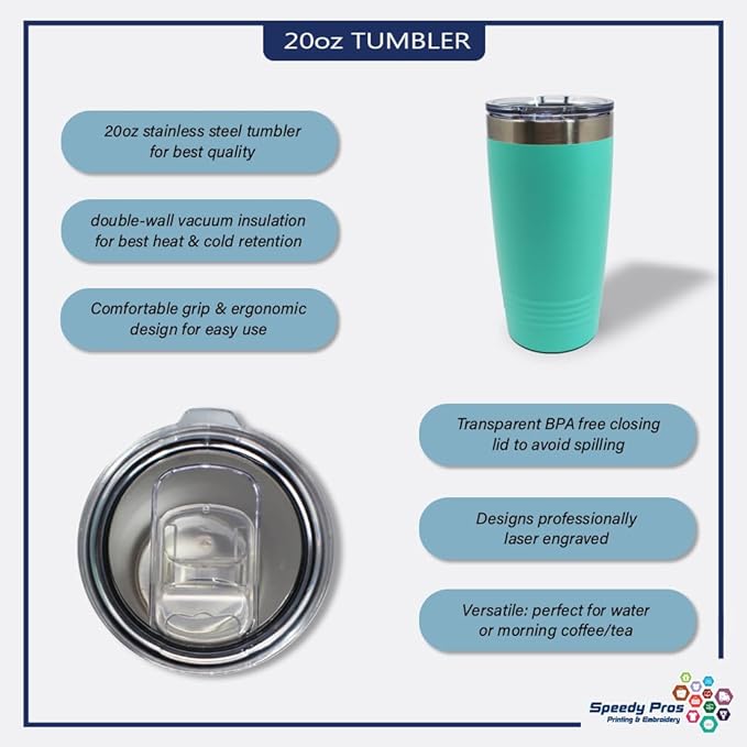 Custom Tumblera Tumblers Travel Mugs Coolest Dad Ever C Family & Friends Dad Insulated Drinkware Personalized Tumbler Cups Coffee Tumbler Engraved Stainless-Steel 20 Oz Chill Personalized Text Here