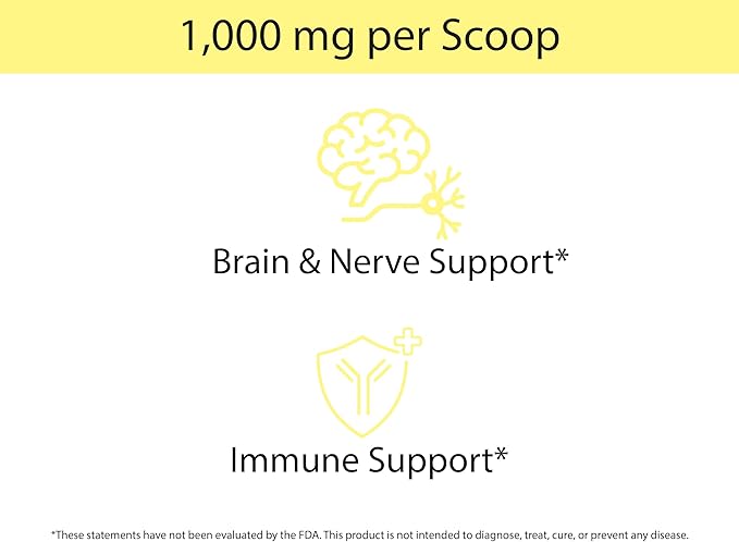 KOYAH - Organic USA Lion's Mane Mushroom Powder - 80 Servings - 100% Fruiting Body, Freeze-Dried, 3rd Party Tested for Beta-Glucans, Non-GMO, Vegan. Brain & Nerve Support. Immune Support.