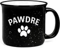 Cabtnca Dog Dad Christmas Gifts for Men, Pawdre Mug, Dog Fathers Day Birthday Christmas Gifts, Fur Dad Coffee Mug, 15 Oz
