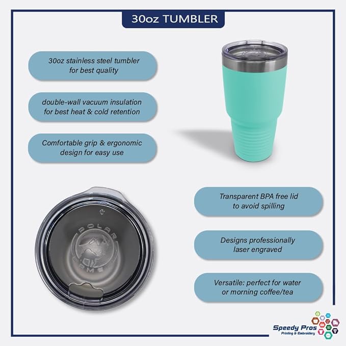 Tumblera Tumblers Travel Mugs Coolest Dad Ever C Family & Friends Dad Insulated Drinkware Personalized Tumbler Cups Coffee Tumbler Engraved Stainless-Steel 30 Oz Chill Design Only