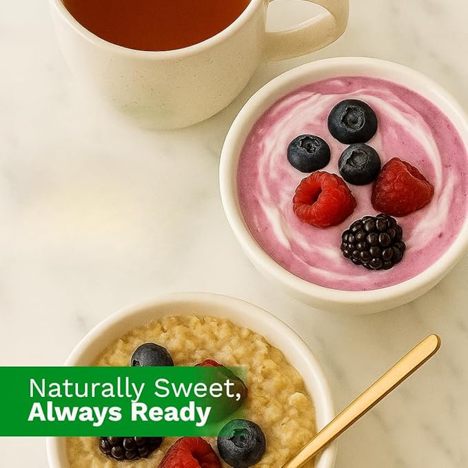 Truvias Natural Stevia Sweetener Packets – 400 Count – Zero Calorie Sugar Substitute, Plant-Based Sweetener, Keto Friendly, Original Flavor, Ideal for Coffee, Tea & Baking