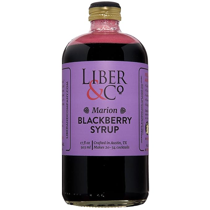 Liber & Co. Marion Blackberry Syrup (9.5 oz)
