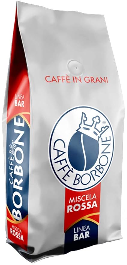 Caffè Borbone Whole Bean Coffee, Dark Roast, Red Blend, Authentic Italian Coffee, 2.2 lb Bag