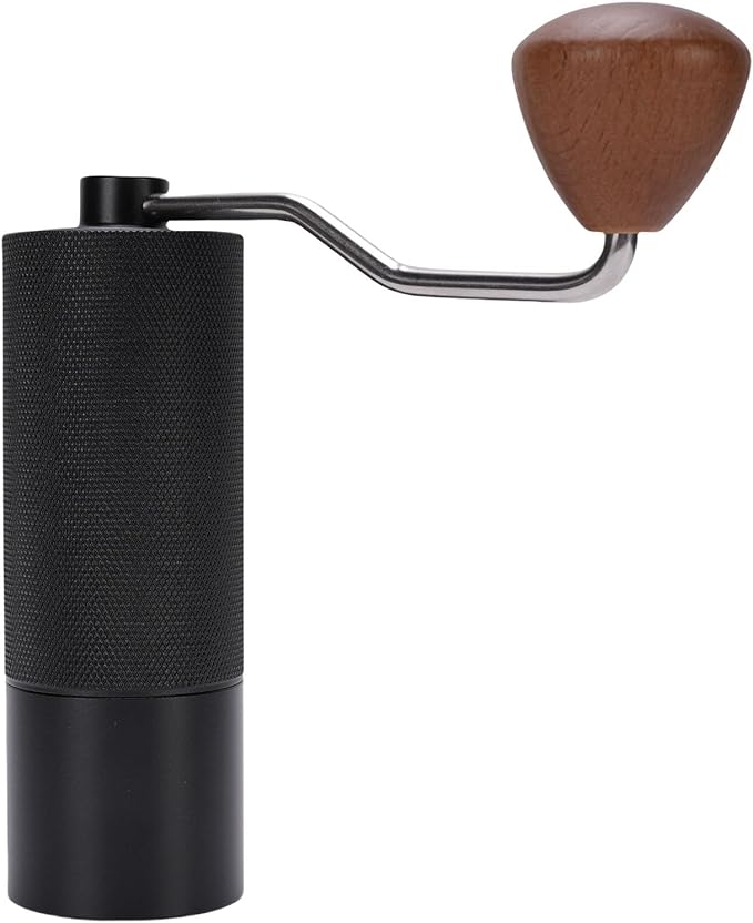 Manual Coffee Bean Grinder, Stainless Steel Handheld Coffee Machine, External Adjustment Scale for Travel