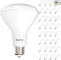 Sunco 32 Pack BR30 Light Bulbs LED, Recessed Can Light Bulbs, Indoor Flood Bulb, 850 LM, 11W (65W Equivalent), 5000K Daylight, Dimmable, E26 Base, for Home, Kitchen, Bedroom UL.