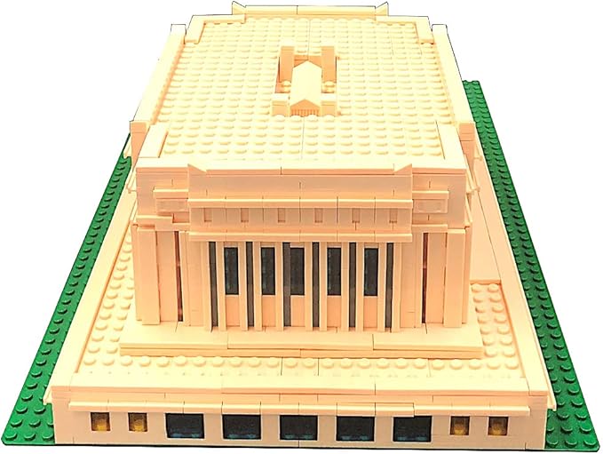 Brick'Em Young Brick'em Young Mesa Temple - 1,523 Pieces - Ages 12+