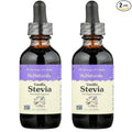 NuNaturals Liquid Vanilla Stevia, Sugar-Free Sweetener, Plant-Based Sugar Substitute, Zero Calorie, 2oz (2-Pack)