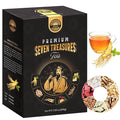 Premium Ginseng Kidney Liver Tea - 7 Treasures Traditional Tea for Men’s & Women’s Daily – 20 Bags/Box (20, Gingseng)