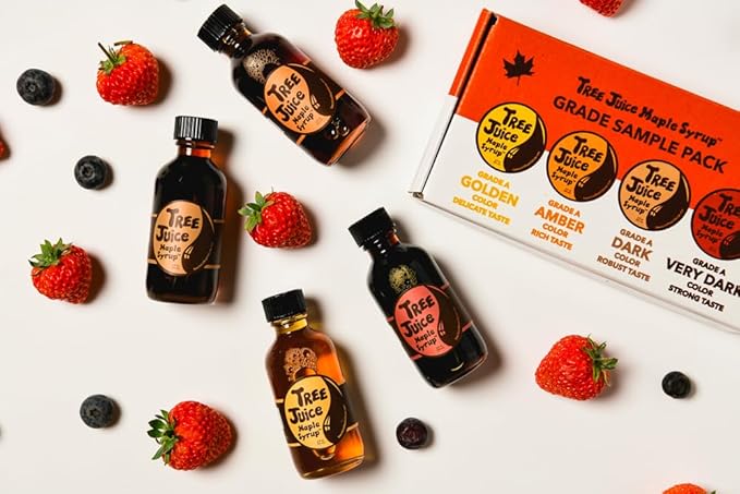 Tree Juice Maple Syrup Grade Sample Pack