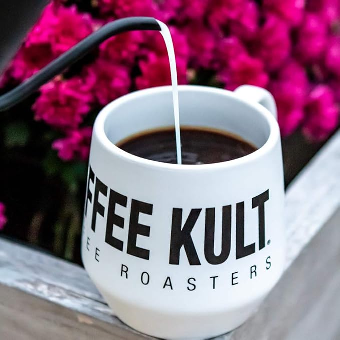 Koffee Kult Medium Roast Decaf Coffee Beans, Colombian Single Origin 100% Arabica Naturally Swiss Water Process Chemical Free - 32oz Resealable package