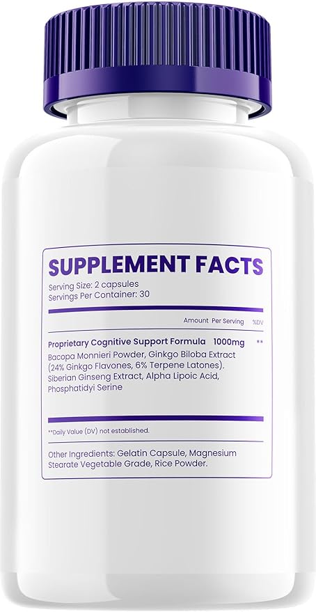 Vitamoon (1 Pack) Memorion Pro Supplement Capsules – MemorionPro Nootropics Pills, Function Support and Reviews, 60 Capsules