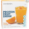 WonderSlim Protein Fruit Drink, Tangy Orange, No Fat, Gluten Free, Keto Friendly & Low Carb (7ct)
