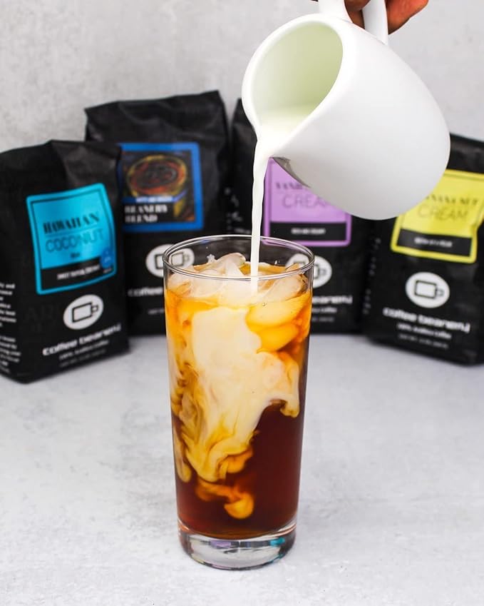 Vanilla Macadamia Nut Flavored Coffee, Specialty Arabica Coffee, Medium Roast, 12 ounce, Automatic Drip (Ground)