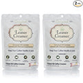 Leaner Creamer Coconut Creamer with Superfood Ingredients – Non-Dairy, Sugar-Free Powdered Coffee Creamer – Original Flavor – 2-Pack Bundle – 280g Each