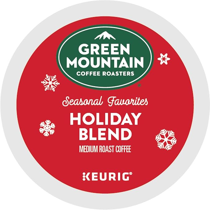 Green Mountain Coffee Roasters K-Cups, Holiday Blend, 10 Count