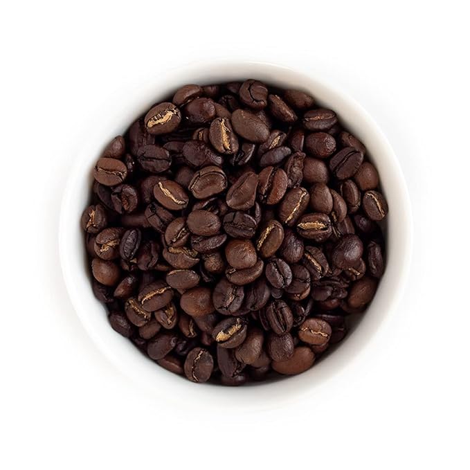 Fresh Roasted Coffee, Organic Ethiopian Sidamo Water-Processed Half-Caf | USDA Organic, 100% Single Origin, Kosher | Medium Roast 2 lb (32 oz) Whole Bean