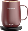 Self Heating Coffee Mug T2, 16oz Smart Heated Coffee Mug, 150 Min Battery Life - Hot up to 149℉ Temperature Control Coffee Mug Warmer, Gifts for Dad Mom (No APP)