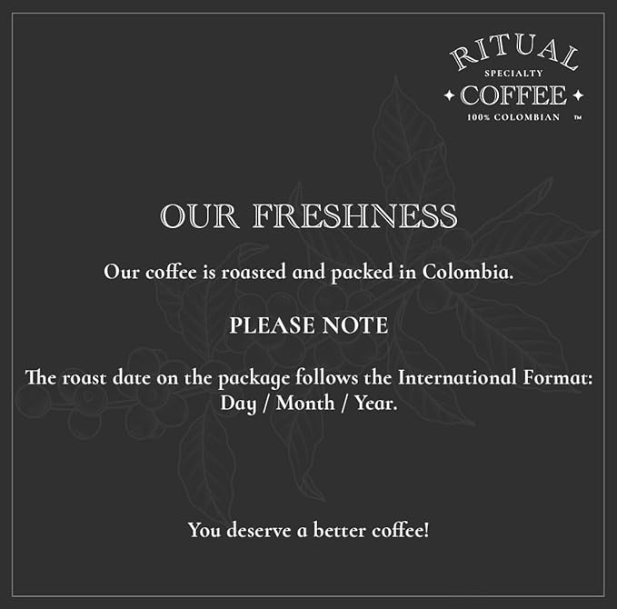Ritual Specialty Coffee Ground Variety Pack | 3 Gourmet Bags (36oz Total) | 100% Colombian Single Origin | Medium Roast & Upp Roast | Balanced, Intense & Smooth Profiles | SCA Certified Coffee