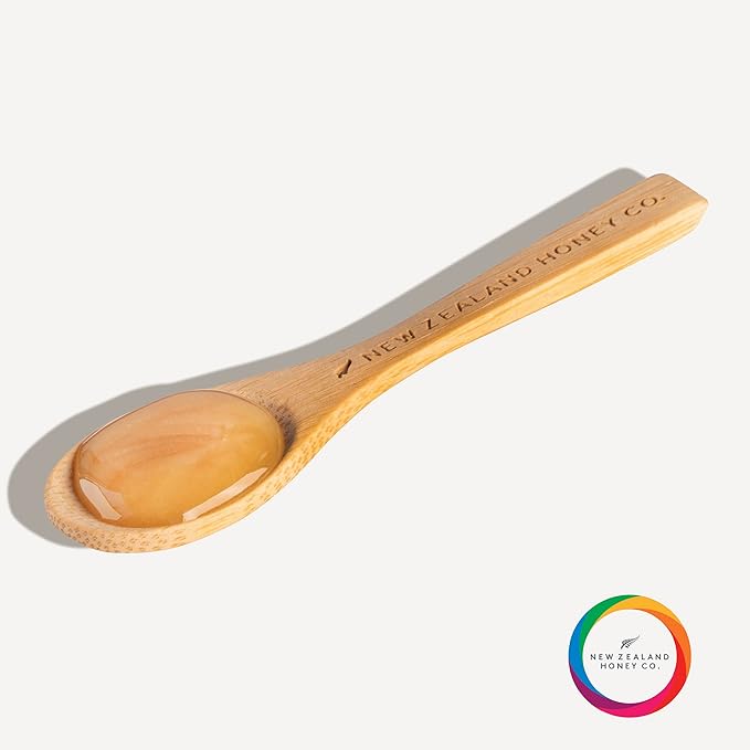 New Zealand Honey Co. Manuka Honey Bamboo Spoon 4.7" (12cm)