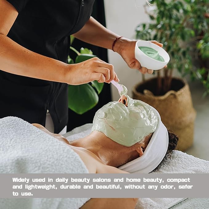 4 Inch Diy Silicone Facial Mask Mixing Bowl, 4 PCS Home Use Microwavable Silicone Facial Mud Bowl for Facial Mask, Mud Mask and Other Skincare Products, Cosmetic Beauty Tool for Home Salon,White