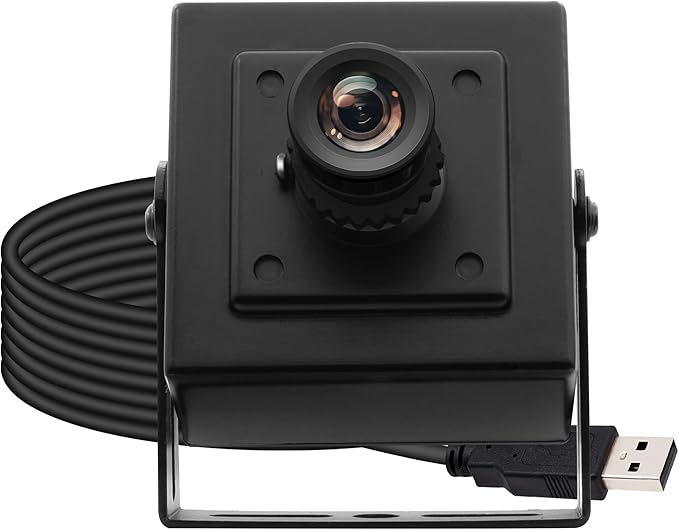 H.264 USB Camera 0.0001Lux Low Illumination Webcam Wide Angle M12 1080P 30fps Mini UVC USB2.0 Lightburn Camera 100db HDR Web_Cameras for Computer Fast Frame 2K PC Cam for Pi Laptop