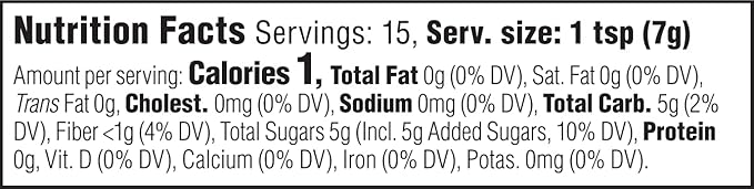 Keystone Pantry French Vanilla Flavored Syrup 1 pint bottle Natural Sweetener, Low Sugar, Gluten Free, Vegan, GMO Free, Kosher parve