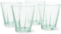 Rosendahl Grand Cru Recycled Glass Tumblers (Set of 4) - 8.8 Fl. Oz. - Lead-Free, Dishwasher Safe, Elegant Clear Glass Drinkware for Water, Juice, Coffee, and Wine - Modern, Durable (Green)