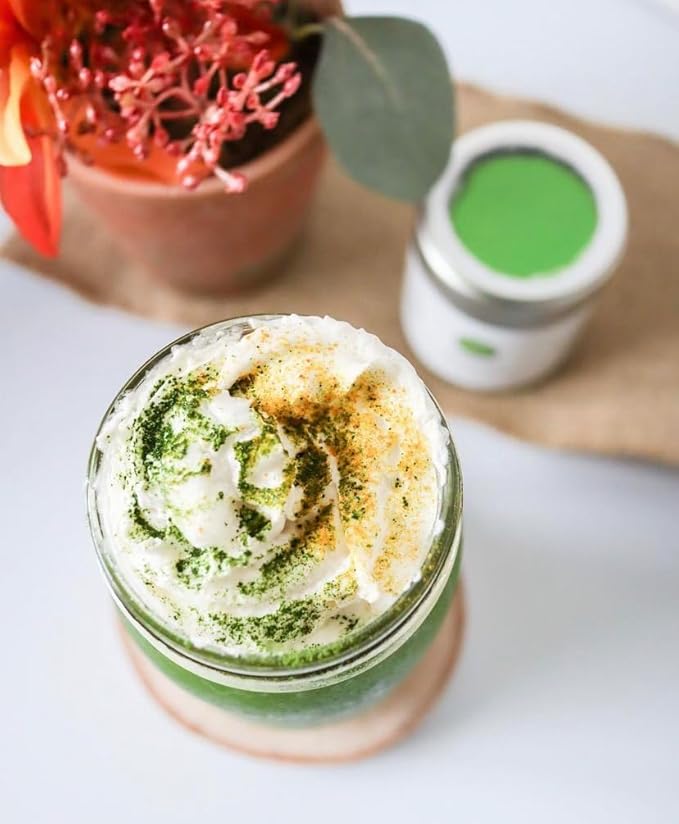 Dr. Weil Matcha Kari Mini Matcha Tea Set - White - Ceremonial Organic Matcha with Whisk & Holder
