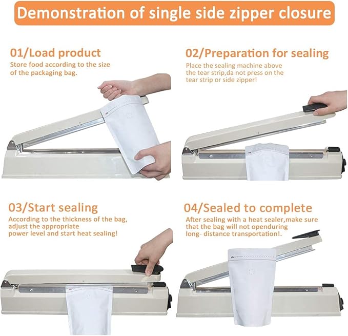 REMTAP Coffee Bags with Valve(100pcs,16oz) White High Barrier Aluminumed Foil Flat Bottom Standing Coffee Beans Storage Bags,Reusable Heat Sealable Side Zipper Pouches for Home or Store