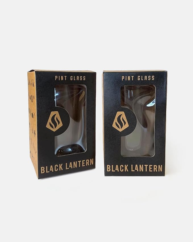 Ski Lift Pint Glass by Black Lantern – Single 16oz Beer Glass for Skiers & Snowy Mountain Lovers | Nature-Inspired Drinkware