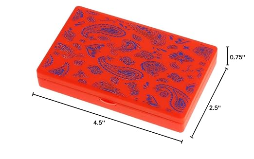 True 42 Maxim 201 Special Edition 200gx0.01g Precision Gram Scale for Jewelry/Food/Medicine Pocket Scale, Paisley 200g 0.01g (Orange LV)
