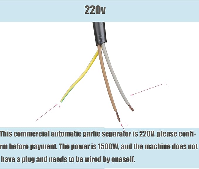220V Fruit and Vegetable Crusher Shredder Stainless Steel Food Processor Chopper Commercial Fruit Jam Maker Juicer Crushing Machine Electric Grinder for Ginger Garlic Onions Strawberry
