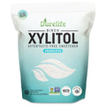DureLife XYLITOL Sugar Substitute 5 LB Bulk (80 OZ) Made From 100% Pure Birch Xylitol NON GMO - Gluten Free - Kosher, Sugar alternative, Packaged In A Resealable zipper lock Stand Up Pouch Bag