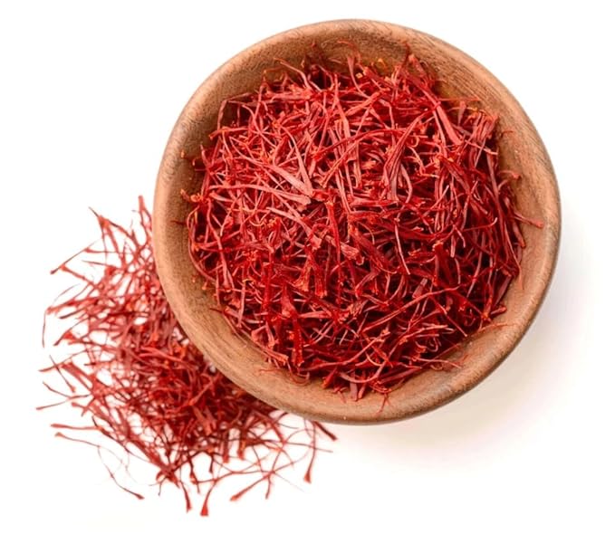 Lavitali Saffron Tea – 100% Pure Saffron Threads, Premium Herbal Loose Leaf Tea, Natural Aroma, No Additives or Preservatives (3 Gram)