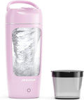 PROCHAIN Electric Protein Shaker Bottle, USB Rechargeable Protein Shakes Mixer, with Powder Storge Cup, Portable Water Drink Bottles for Gym Sport Workout, BPA-Free Tritan, 22oz