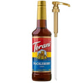 Torani Huckleberry Syrup for Drinks, Flavoring for Iced Tea, Lemonade, Sodas, and Cocktails, Pump Included, 25.4 Oz