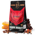 BAZAN COFFEE Vietnamese Strong Coffee, Premium Robusta & Arabica Ground, Full-Bodied Dark Roast, Smooth & Low Acidity, Ideal for Milk Drinks & Home Baristas, Bold Espresso Flavor, 12oz Bag, Overnight Blend