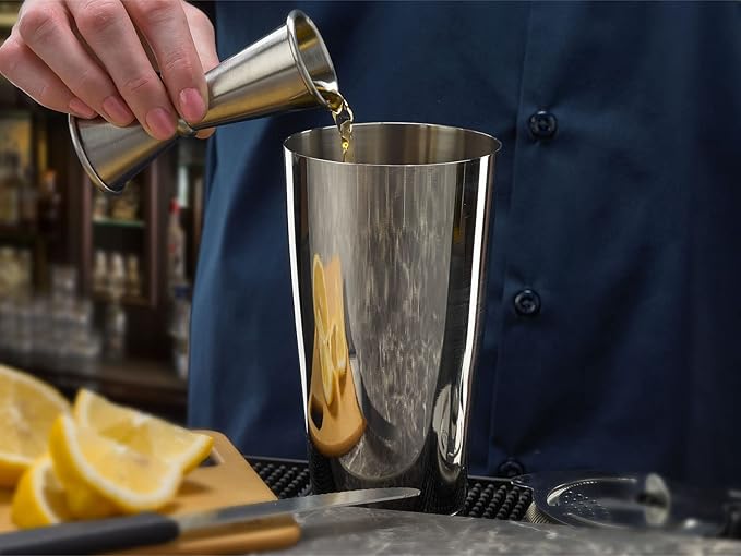 Barfly Soho Cocktail Tin, Large 28 oz (828 ml), Stainless (M37151)