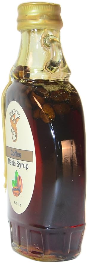 Dragonwood Spiced Maple Syrup (8 Fl Oz (Pack of 1), Coffee)