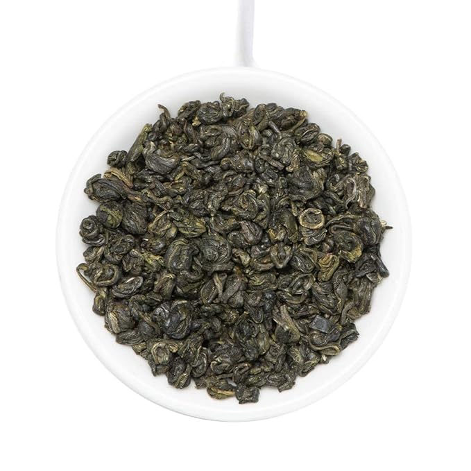 VAHDAM, Himalayan Pearls Green Tea Loose Leaf | 3.53 Oz (50 Cups) High Elevation Grown Green Tea Leaves From Himalayas | Pure Unblended Single Origin Green Loose Leaf Tea | Vacuum Sealed
