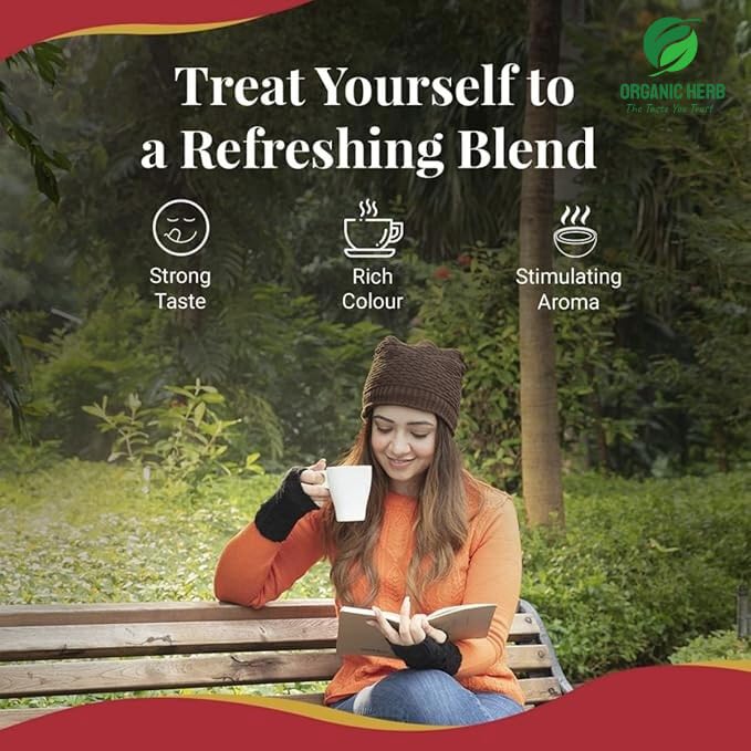 Masala Chai Tea – Authentic Indian Spiced Chai Blend with Black Tea, Cardamom, Cinnamon, Ginger & Clove – Loose Leaf, Natural, Non-GMO – Perfect for Chai Latte – 227grams