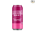Brooklyn Best Raspberry Iced Tea, Not too Sweet, Better for You Drink - 15 Fl Oz (Pack of 12)