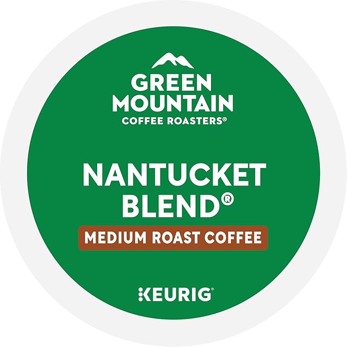 Green Mountain Coffee Roasters Nantucket Blend Keurig Single-Serve K-Cup Pods, Medium Roast Coffee, 96 Count