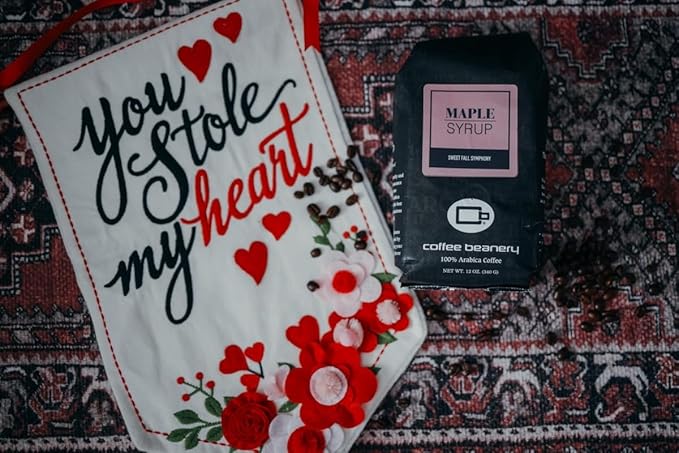 Maple Flavored Decaf Coffee, Medium Roast by Coffee Beanery | 12oz, 100% Specialty Arabica Whole Bean Gourmet Coffee