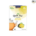 QuikTea Green Tea with Lemon Flavored Tea Bags - 60 Count - All Natural, Preservative Free - Lemon Flavored Green Teabags from Assam