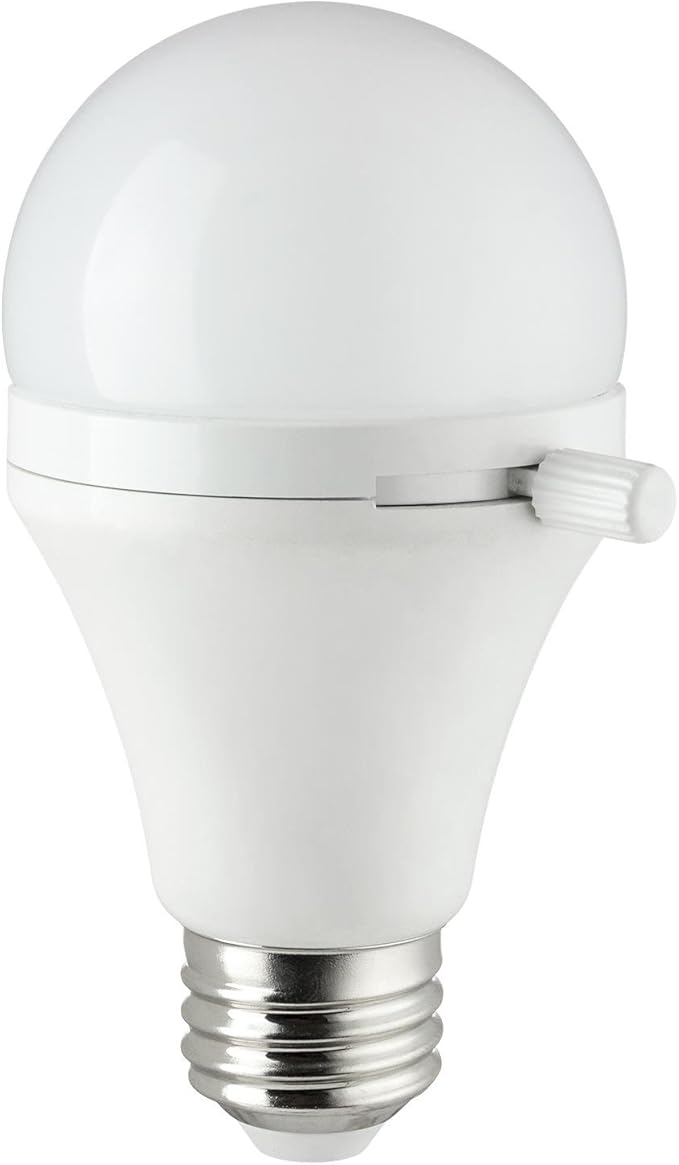 Sunlite ShabBulb, Shabbat Permissible LED Light Bulb, 7 Watt (40 Watt Equivalent) 3000K Warm White