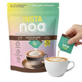 NOA Plant-Based Powder Creamer - Dairy-Free Coconut & Chocolate Falvor - No Sugar, Vegan, Keto-Friendly, Instant Non-Dairy Coffee Enhancer, 30 Sachets of 6g