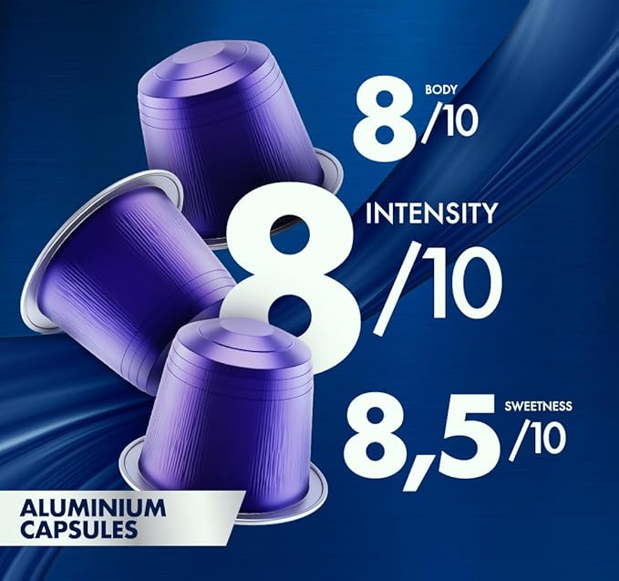 Caffè Borbone Mia Napoli Aluminum Capsules Compatible with Nespresso Original Machines, Medium Roast, 100 Count