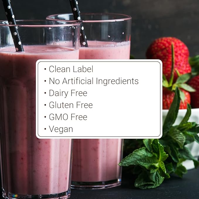 Monin - Strawberry Purée, Juicy and Sweet, Great for Sodas and Teas, Gluten-Free, Vegan, Non-GMO (1 Liter)