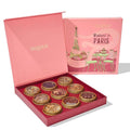 VAHDAM, Weekend in Paris Christmas Tea Gift Set - 9 Loose Teas | Tin Caddy Travel Edition Gift Box | Christmas 2025 Gift Ideas for Women & Men | Gluten Free, Non GMO
